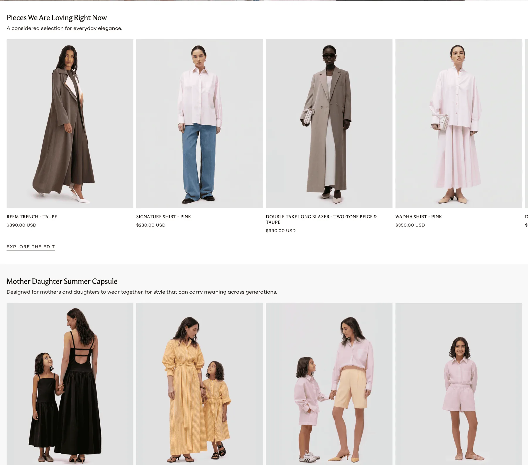 Bouguessa homepage edits — merchandised sections the team composes and publishes without a developer